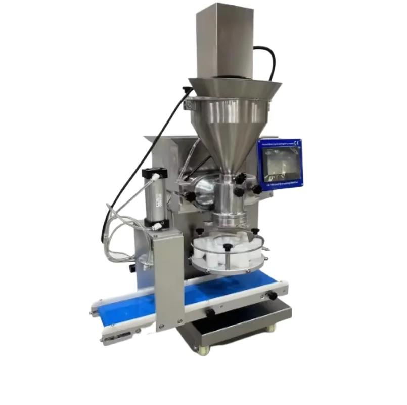 Automatic Stuffed Food Encrusting Machine Kubba Baozi Mochi Siopao Maker