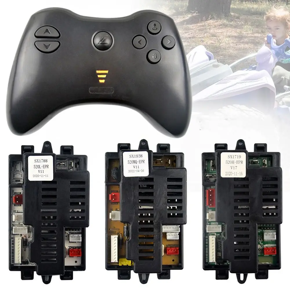 2.4G Bluetooth Remote Control Plastic Controller DIY Smooth Start for SX118|Children's Electric Car