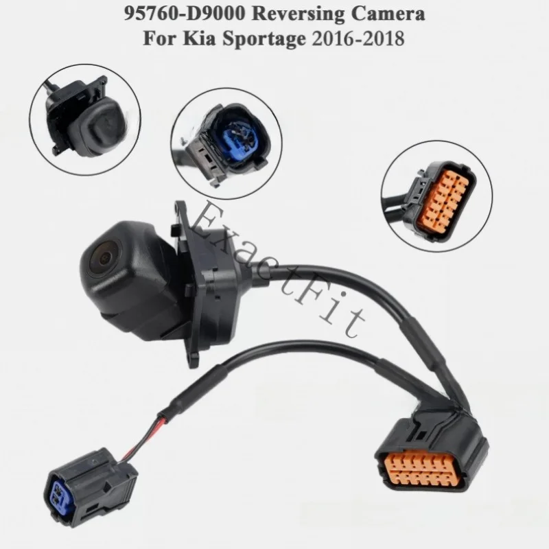 Rear View Backup Parking Camera for Kia Sportage 2016 2017 2018 | OE 95760-D9000 D9100 D9200 | Reverse Assist Assembly