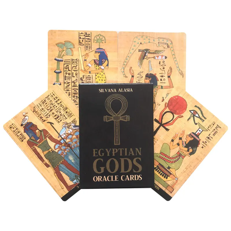 Egyptian Gods Oracle Tarot Card Leisure Fortune Divination Party Entertainment Chess Card Game Tarot 36 Card Deck