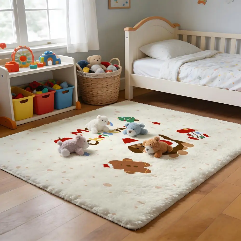 

Floor Mat Soft Flannel Rug Non-Slip Absorbent Mat for Bathroom Bedroom Home Decor Anime Cute Dachshund puppy