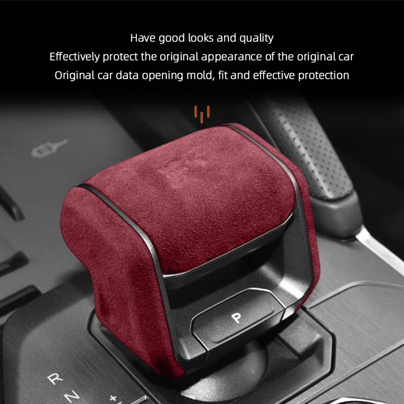 For Chery Jetour T1 Traveler T2 DCT XWD C-DM Suede Gear Shift Knob Trim Cover