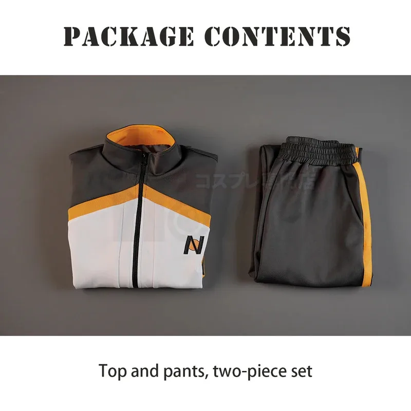HOLOUN Re:Life In A Different World From Zero Anime Natsuki Subaru Cosplay Costume Embroidery Full Zip Tracksuit Elastic Pants