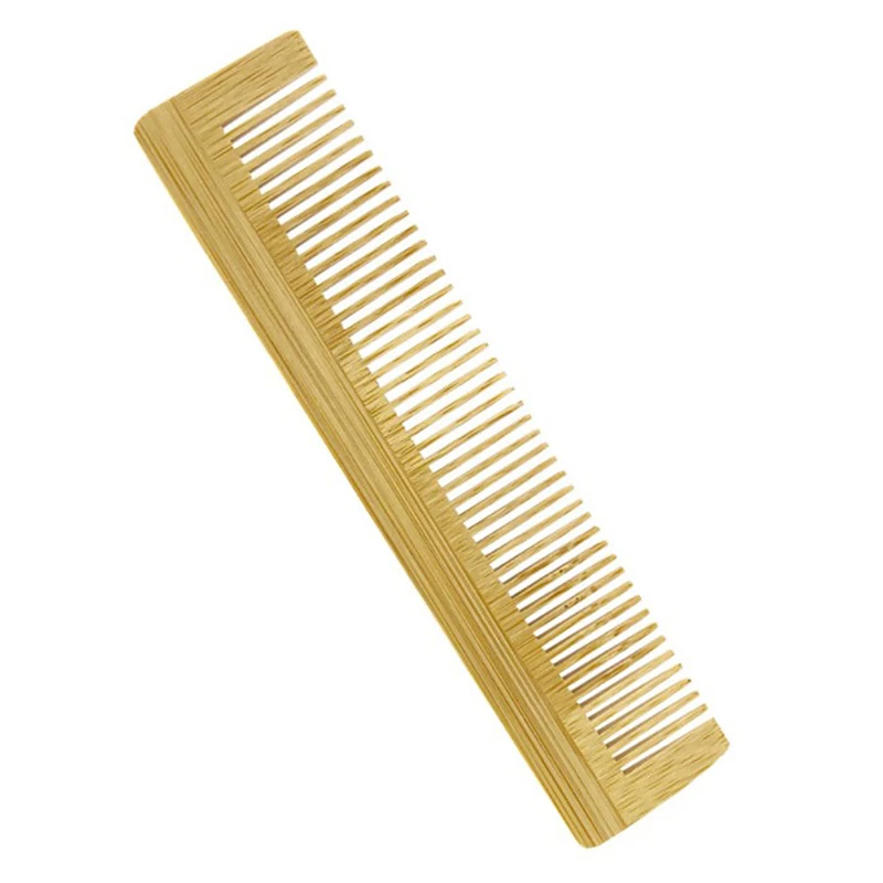 

1Pc Natural Wooden Comb Bamboo Massage Hair Combs Anti-static Hair Brushes Hair Care Massage Comb Men Hairdressing Styling Tool