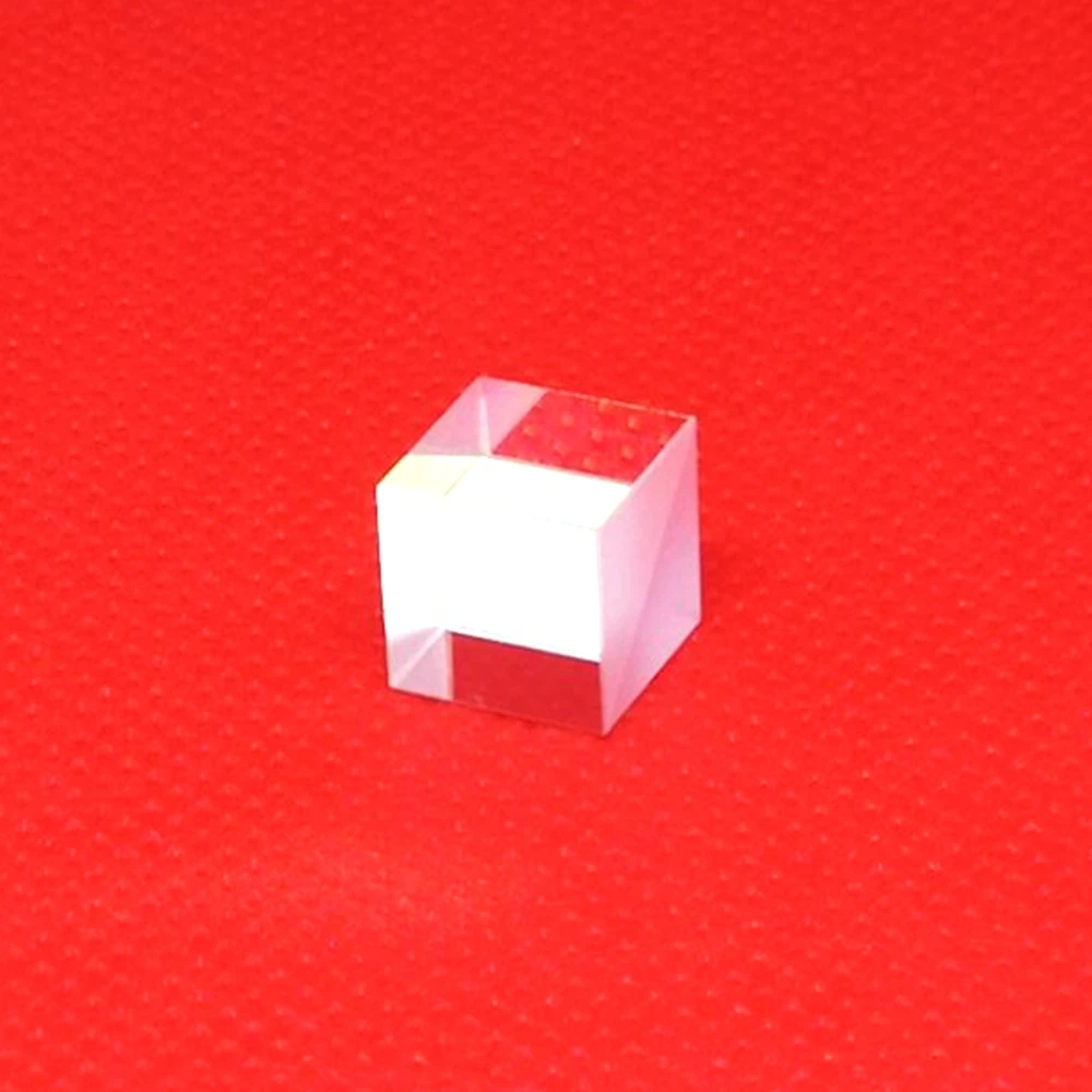 

PBS Transparent 450nm-660nm Polarizing Beam Splitter Cubes 10X10mm For Blue Red Lasers