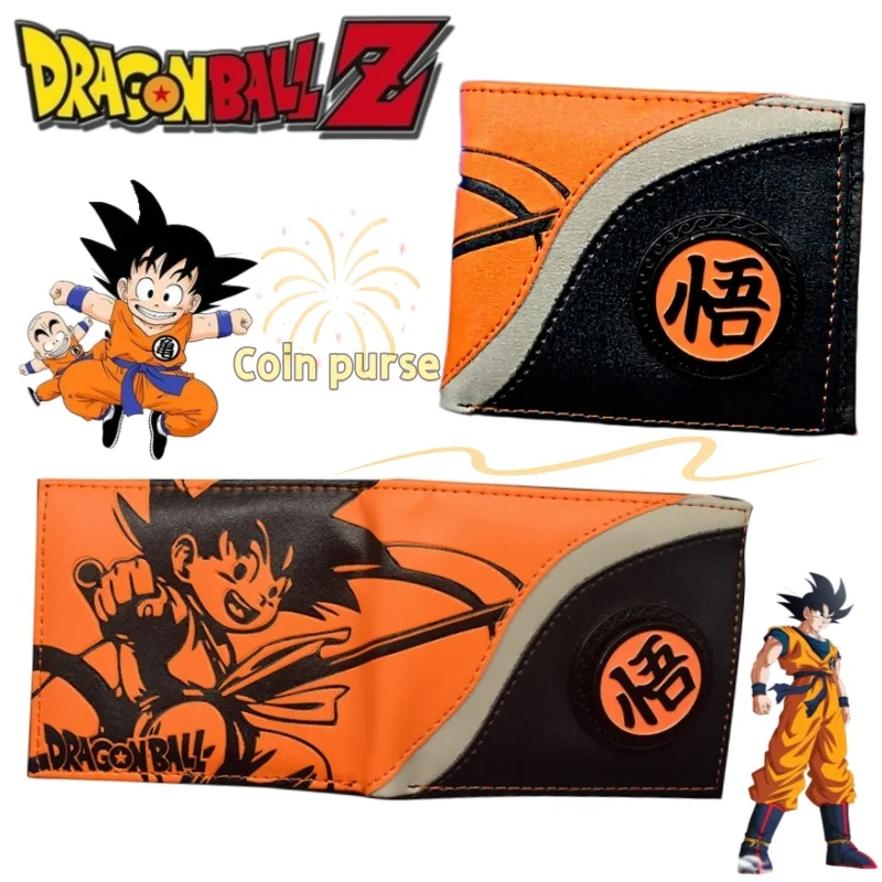 

Dragon Ball Kakarot Wallet new Creative cartoon Large-Capacity Printed High-Value Fashionable Personalized Portable Coin Purse