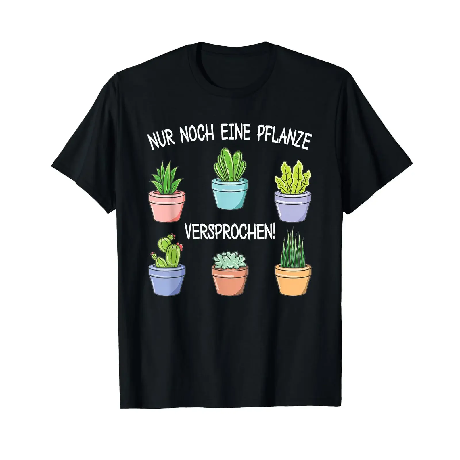 Nur Noch Eine Pflanz Garten Hobbygardener Funny Gardener T Shirt vintage Washed streetwear Slightly Soft Versatile fashion