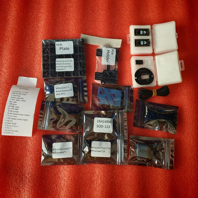 

Лидер продаж Charybdis MK2, разделенная клавиатура, комплект материалов для печатной платы, индивидуальный проводной/беспроводной чехол для механической клавиатуры с трекболом, не предварительно построенный