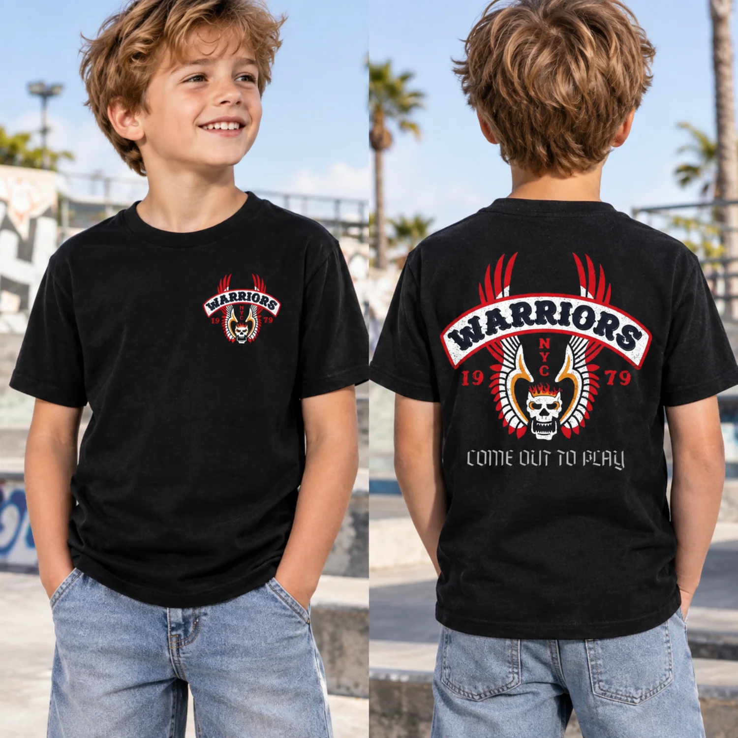 2026 Men Women Kids The Warriors Come Out To Play 1979 Comfort Colors T-Shirt,Two Sided Cult Movie Tee,Retro Warriors Fan Gift