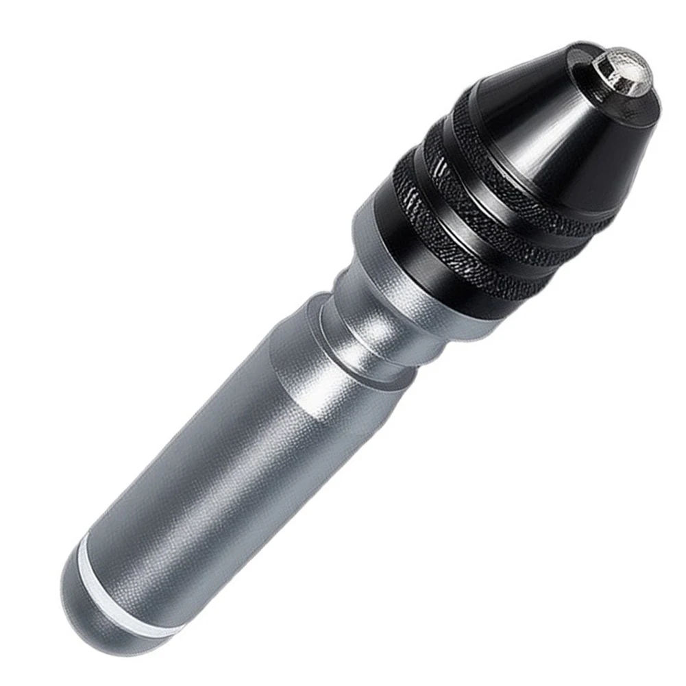 Welding Needle Grip Gray Electrode Sharpener Holder Alloy Construction 6mm Clamping Diameter 83mm Clamping Depth