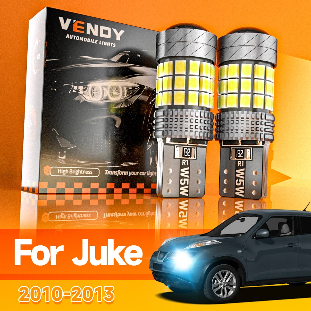 

2 шт. для Nissan Juke F15 2010-2013 светодиодный габаритный фонарь габаритного фонаря 2011 2012 аксессуары Canbus