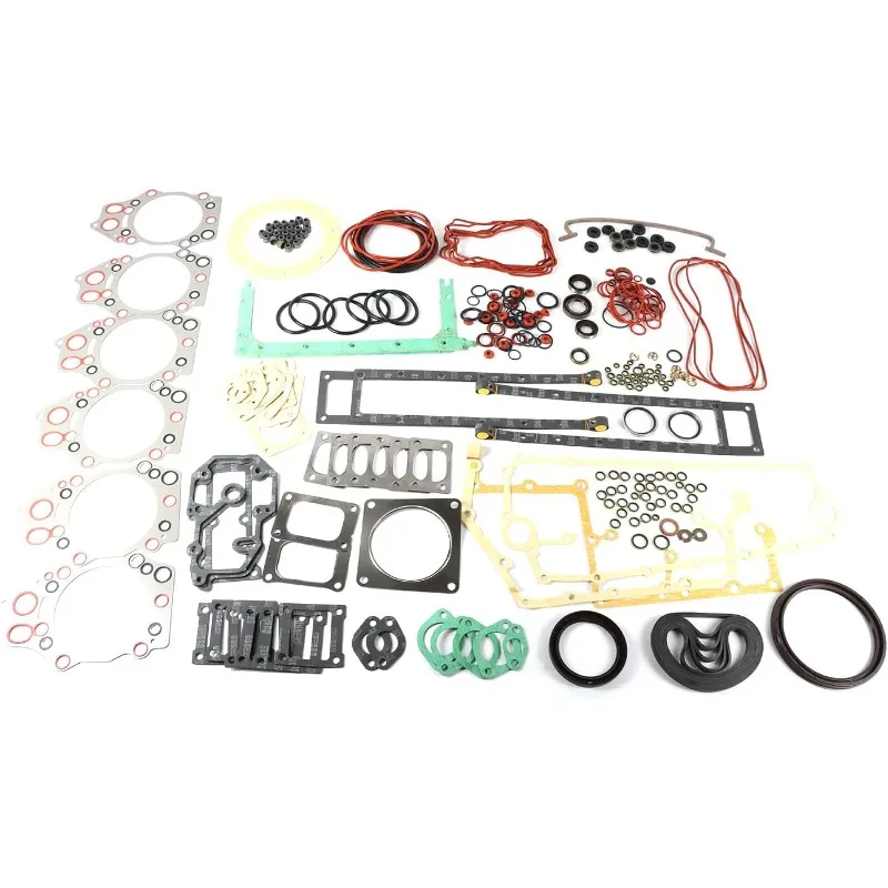 S6D140-2 Engine Full Gasket Kit Head Gasket Set For Komatsu Direct Injection Engine