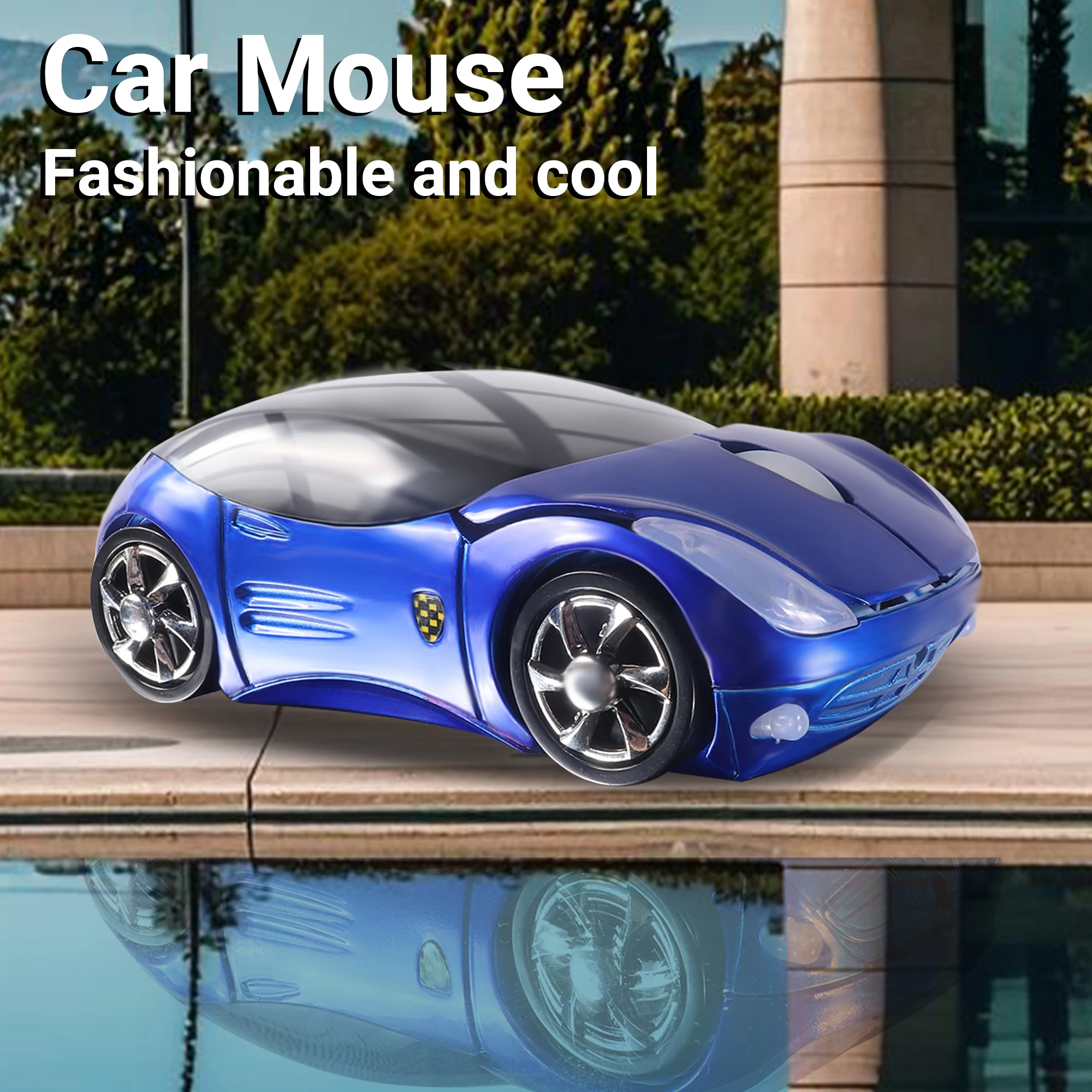 

Wireless Mouse 3D Cute Cartoon Multicolor Mouse Car Shape 1200DPI Optical USB Mause Portable Office Computer Mice For Laptop PC