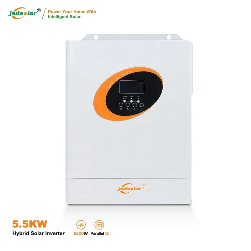 

JSDSOALR OEM 48V 3kw ,5kw ,7.6kw .8kw hybrid solar inverter with MPPT trackers