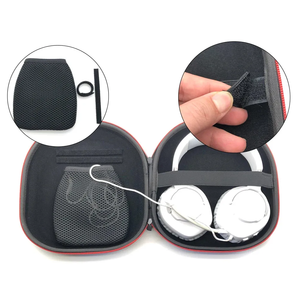 Estuche Rígido de Viaje de EVA para Auriculares JBL Q100 Q200 Q300 Q400 Q600 Q610 Q800 Q810 Q910, Caja de Transporte para Audífonos