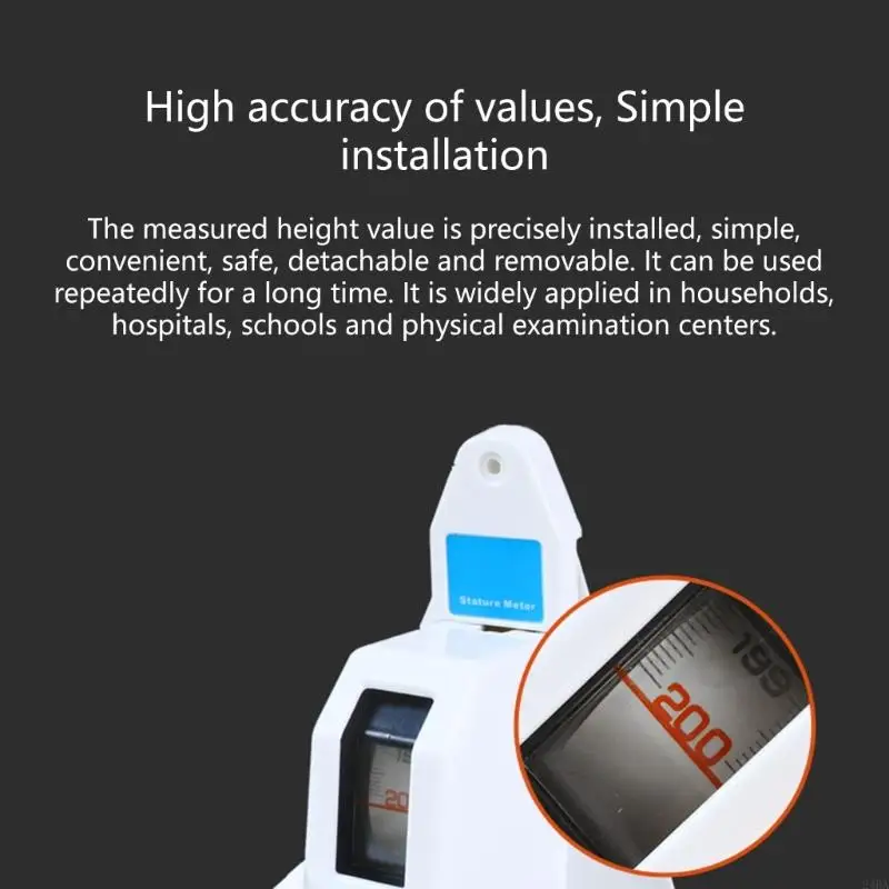  Height Growth Measurement Wall Scale Ruler With 1mm Precisions Up To 200cm