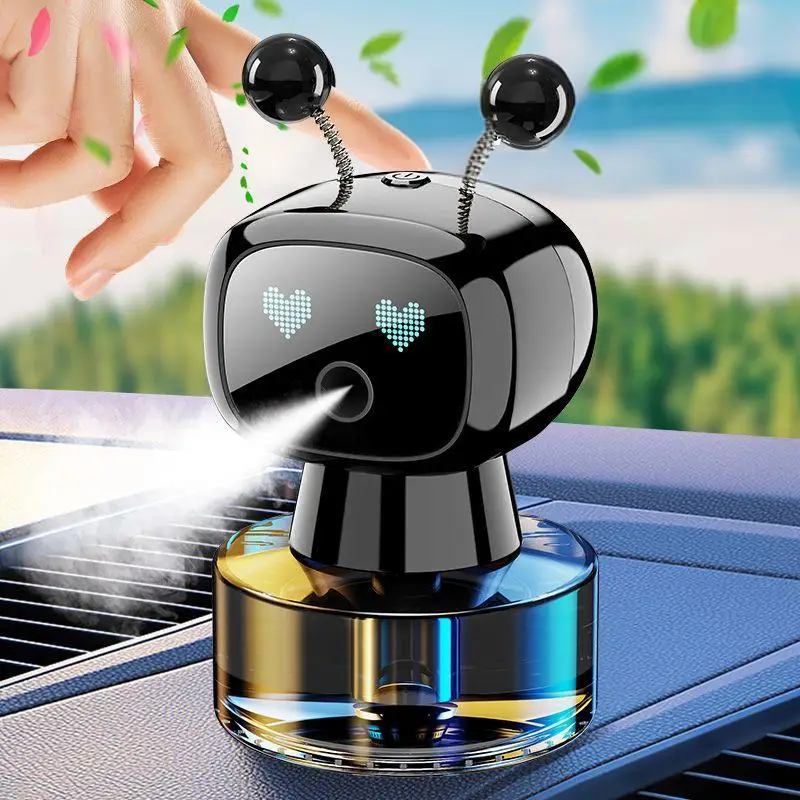 Smart Car Air Mist Diffuser Auto Spray Air Freshener AI Rechargeable Car Perfumes Fragrance Machine Car Interior Accessories