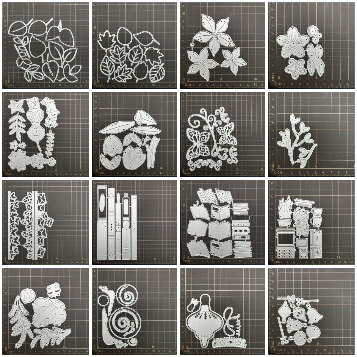 Flowers leaves book snail bell Metal Cutting Dies Stencils For DIY Scrapbooking Decorative Embossing Handcraft Die CutsTemplate