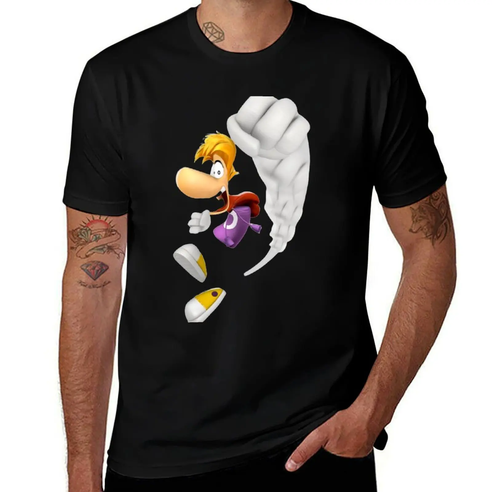 

Rayman T-Shirt t shirts for man cotton soft printed t shirts for man T-Shirt