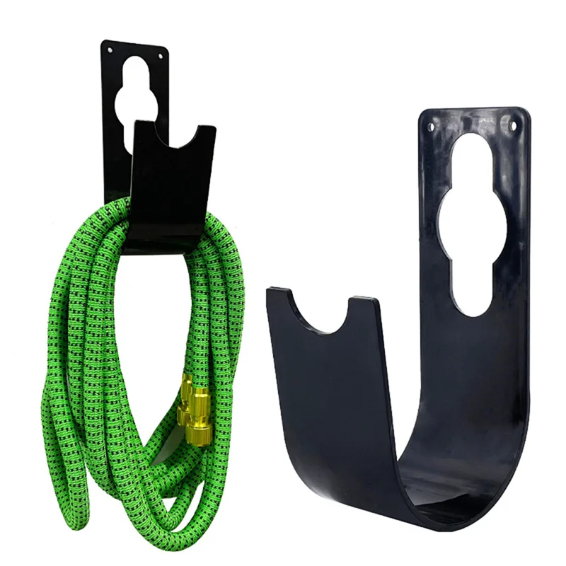 Wandmontierter Wasserhahn-Bewässerungsschlauch-Organizer für den Garten, Aufbewahrung von Landwirtschaft, 1 Stück, praktische Aufbewahrung von Wasserrohr-Stützrollenregal