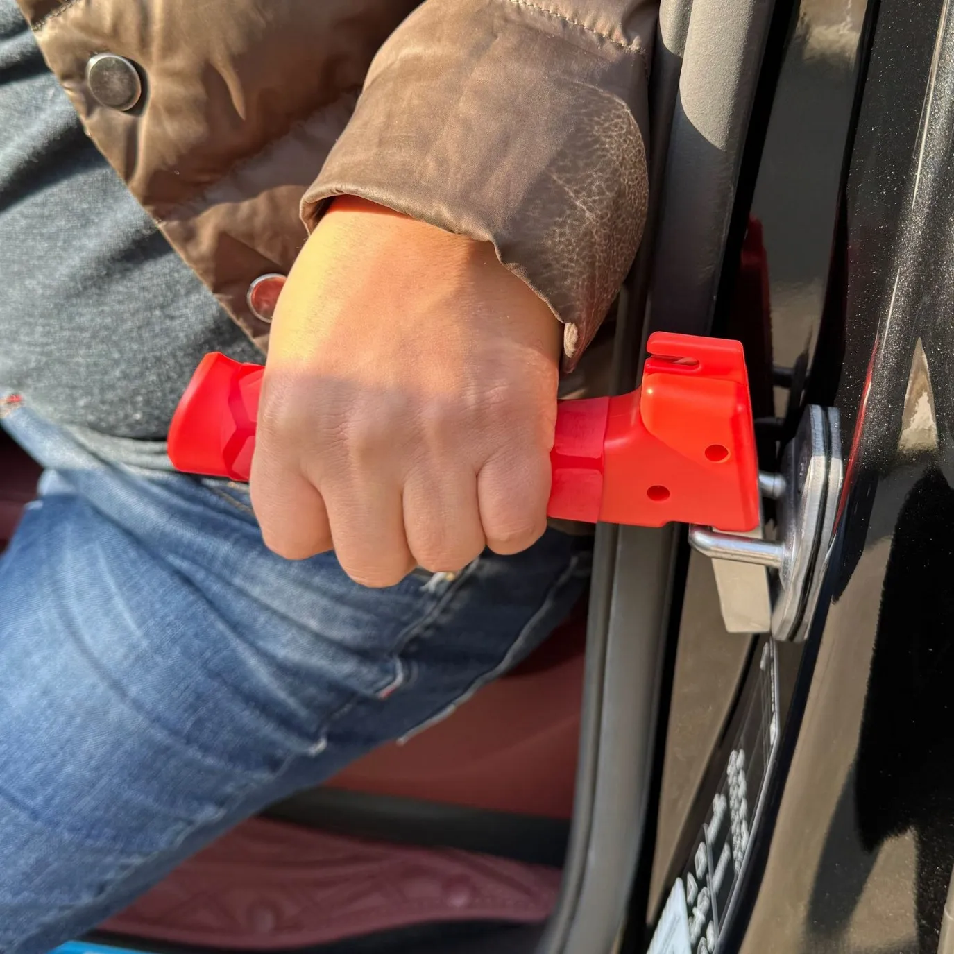 Multifunctional Car Door Assist Handle - Safety Grip for Elderly, Pregnant & Disabled, Anti-Slip Vehicle Handle for Easy Exit