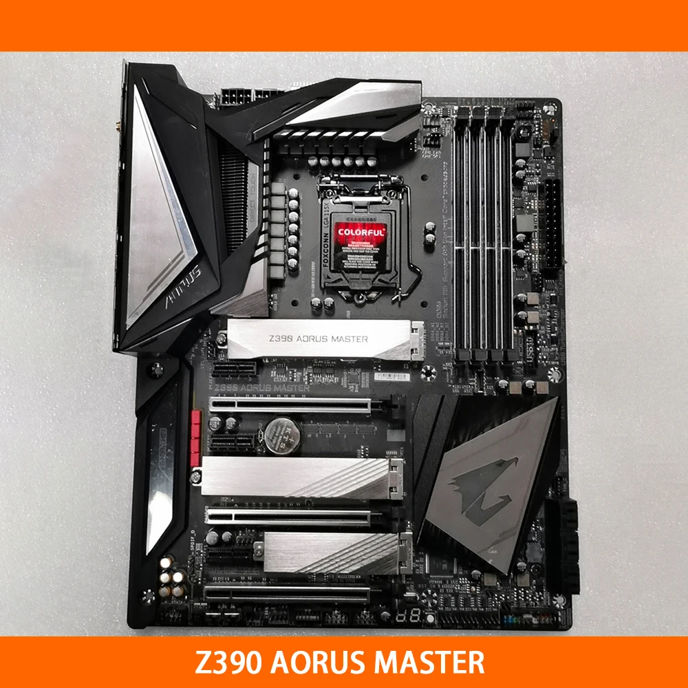 

New For Gigabyte GA Z390 AORUS MASTER LGA 1151 DDR4 64GB PCI-E 3.0 ATX Desktop Motherboard High Quality Fast Ship
