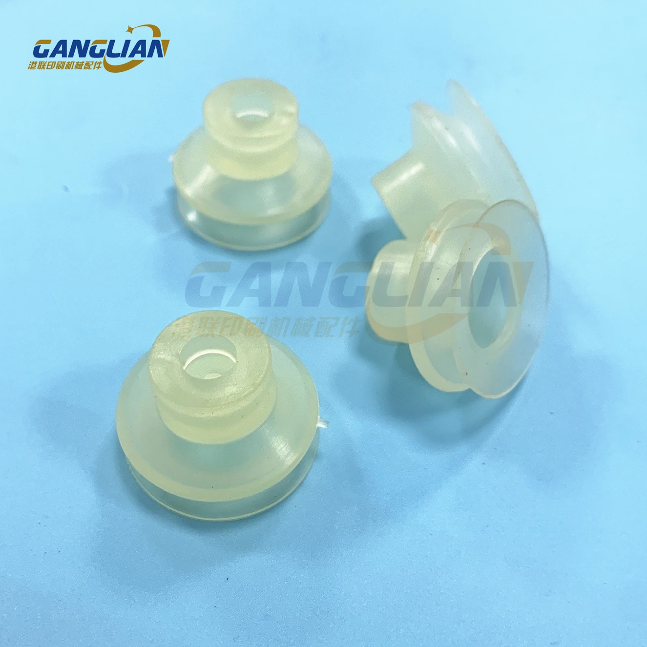 

100 Pieces Paper Cup Machinery Rubber Sucker Nozzle Suction Cup Corrugating Machine Offset Printing Die Cutting