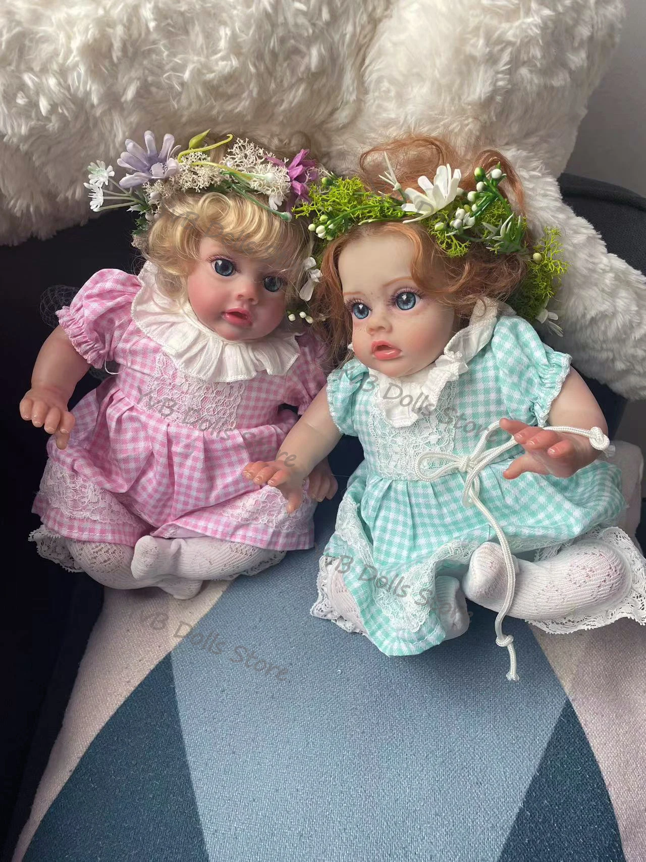 12 pollici Flo fata Elfo Morbido al tatto Panno Corpo Realistico Reborn Doll Strati multipli Pittura 3D Pelle Vene visibili Capelli radicati a mano