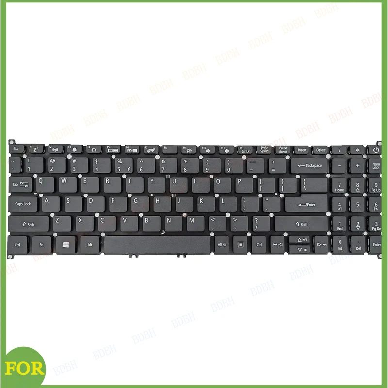 New US NO-backlit NO-frame Keyboard For Acer Aspire 5 A515-43,A515-43G,A515-52,A515-52G,A515-54,A515-55,A515-56 laptop