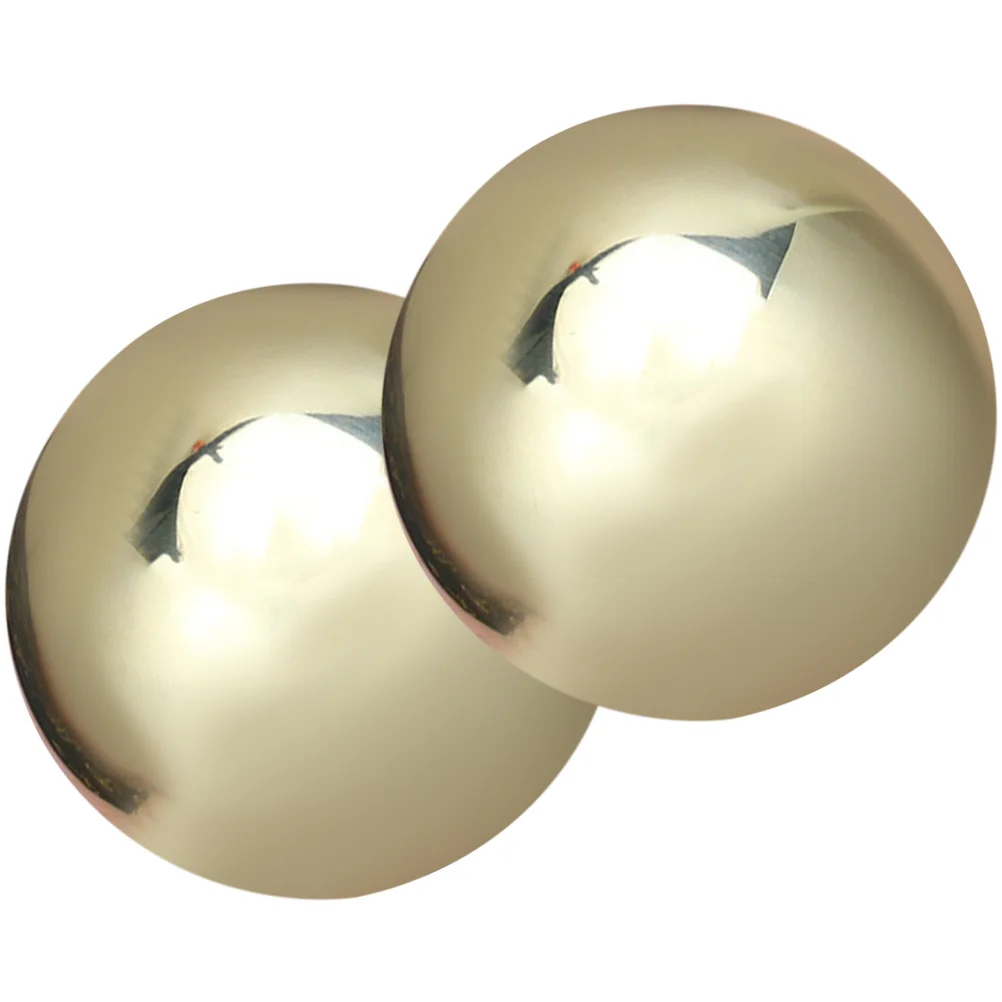 

Magnet Balls Solid Brass Health Fitness Middle-aged and Elderly Hand Massage Pair Body Massager