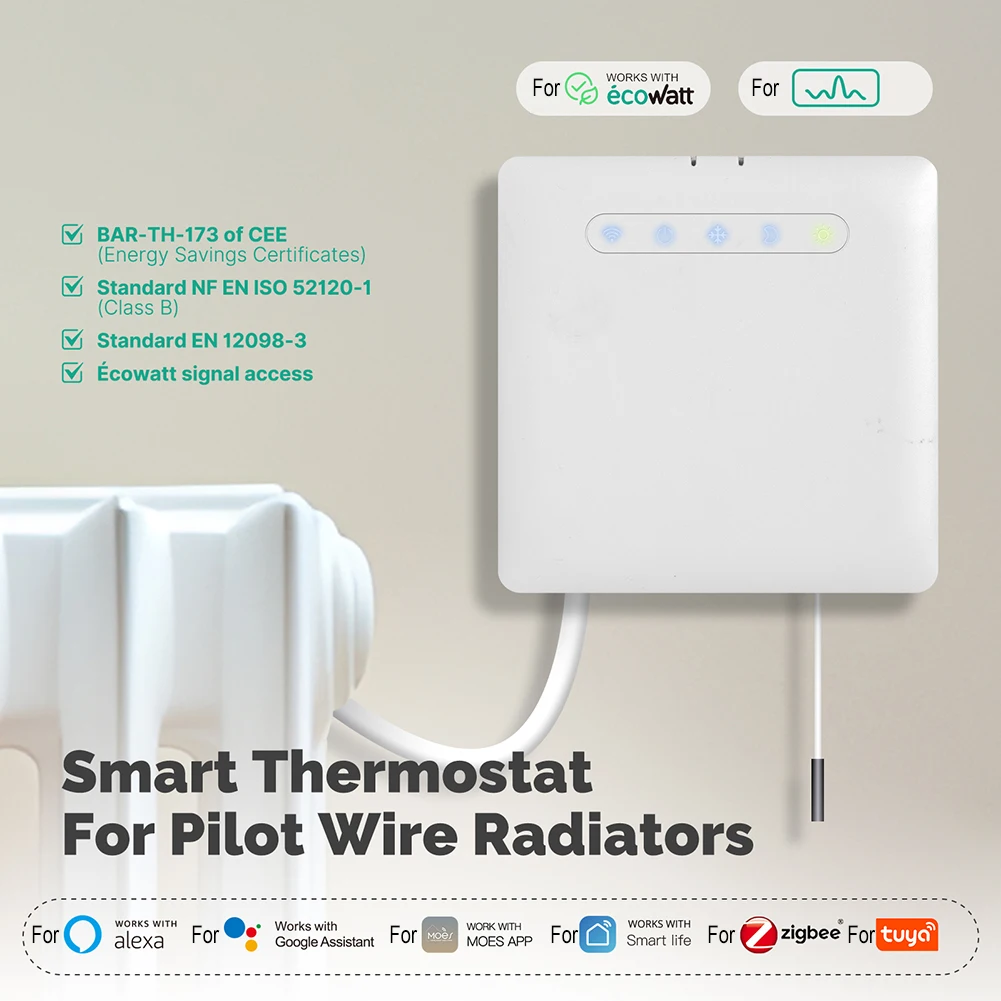 Energy Saving Heater Remote Control Thermostat Personalized Heating Power Consumption Tracking Real-Time Monitoring