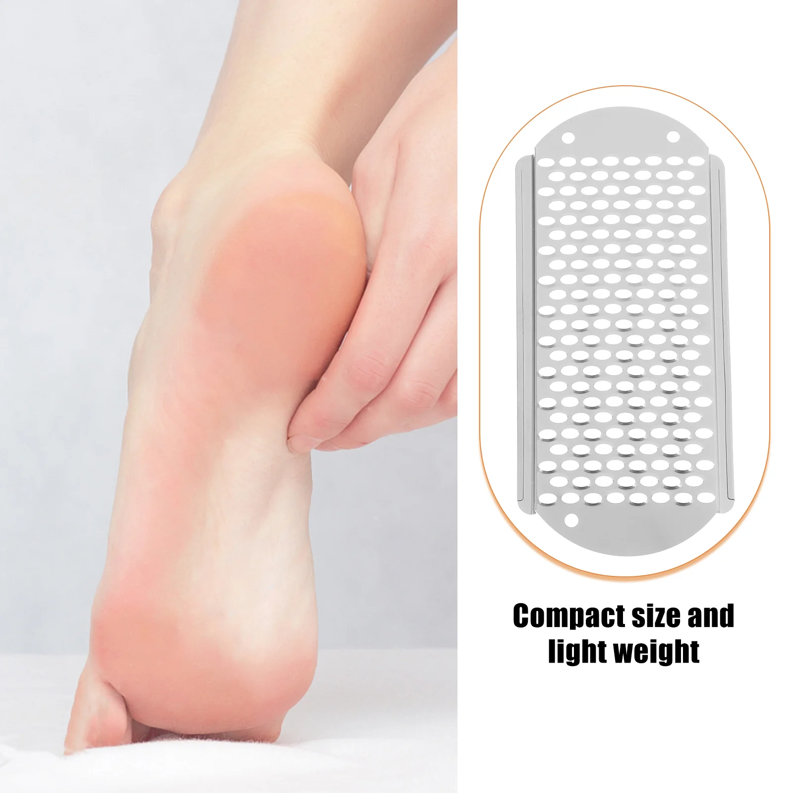 3 Pcs Scrubber Pumice Stone Foot Rasp Hard Skin Remover Shaver for Dead Feet Grater Pedicure Rubbing Board File Files