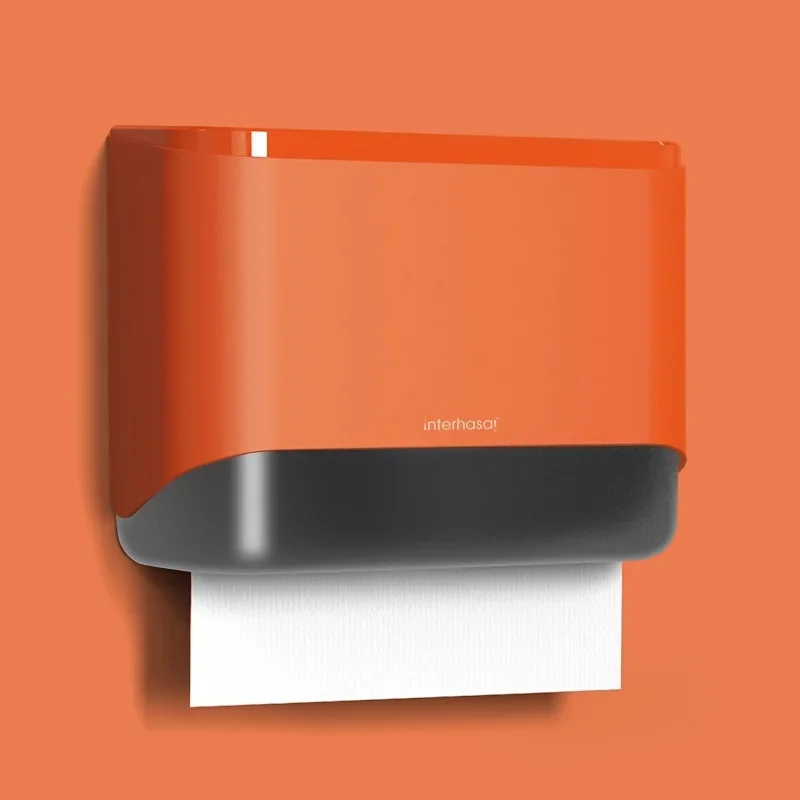 Premium Wall-Mounted Tissue Dispenser - Durable, Space-Saving Design - Punch-Free Installation, Modern Style, Perfect for Bathro