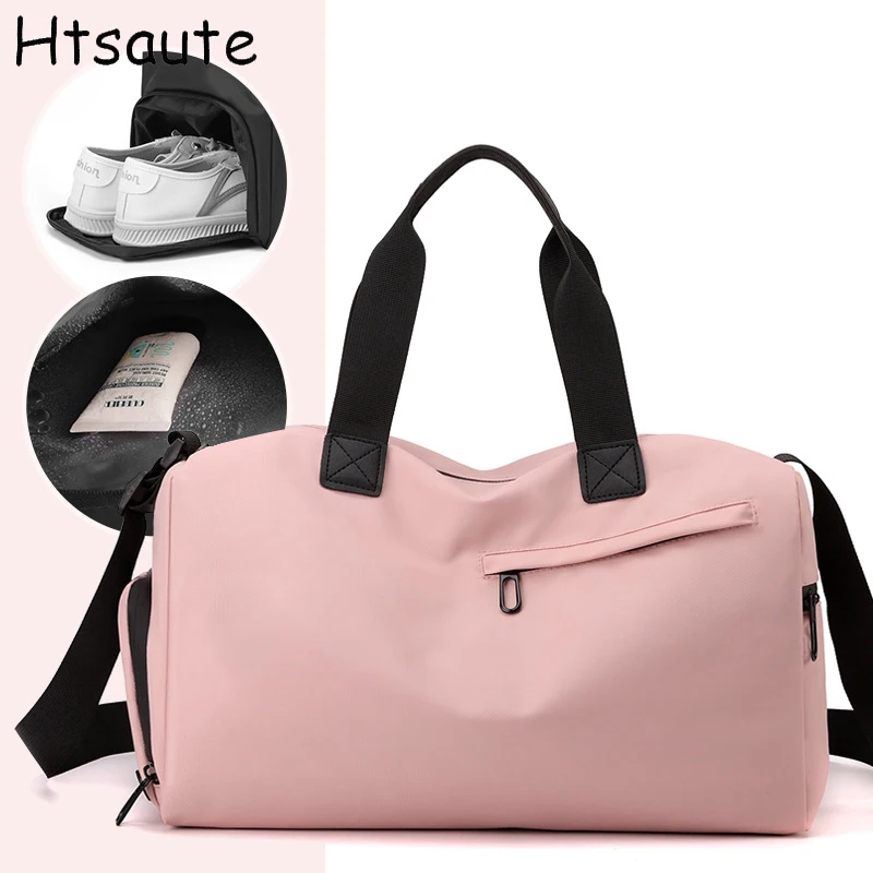 Large Capacity Folding Travel Bags Waterproof Luggage Tote Handbag Travel Duffle Bag Gym Yoga Storage Shoulder Bag For Women Men