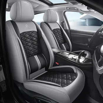 1 ks univerzální potah do auta z umělé kůže pro TOYOTA Auris Avensis Crown 4Runner Harrier FJ Cruiser Mark X autopříslušenství 10 nejlepší prodej Potahy sedadel Toyota Harrier - №3