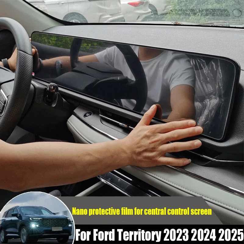 

For Ford Territory 2023 2024 2025 nano central control display screen protective film automotive interior modification parts