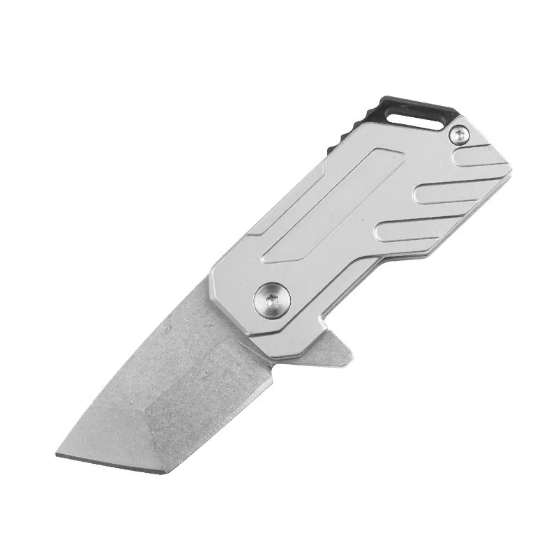 Edelstahl Mini Klappmesser tragbare Schlüssel bund Taschen messer Geschenk für Männer Vater Freund Überleben Multi tool edc Gadgets