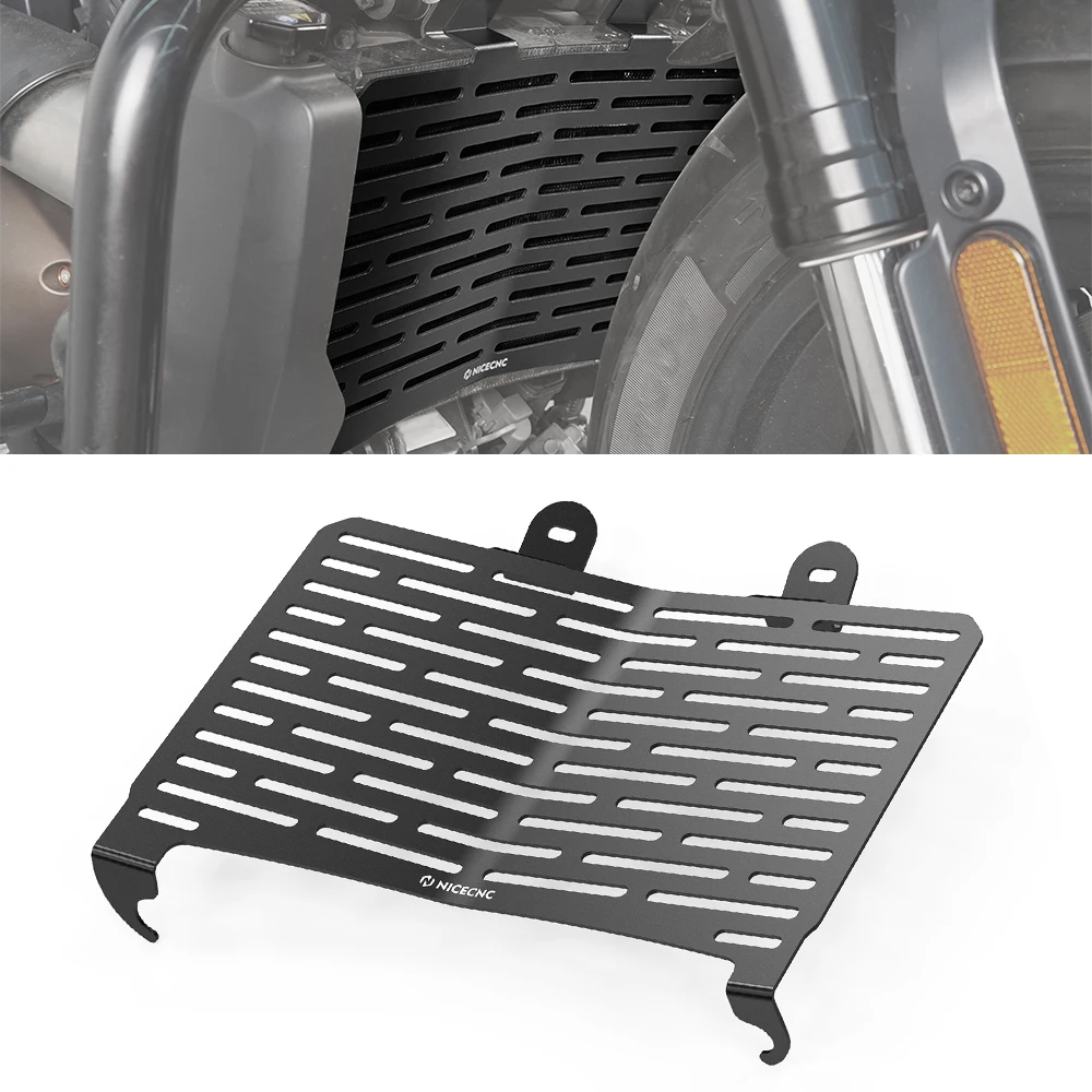 

NICECNC For Harley Sportster S RH1250S 2021-2024 2022 2023 Radiator Shield Grille Protector Guard Cover