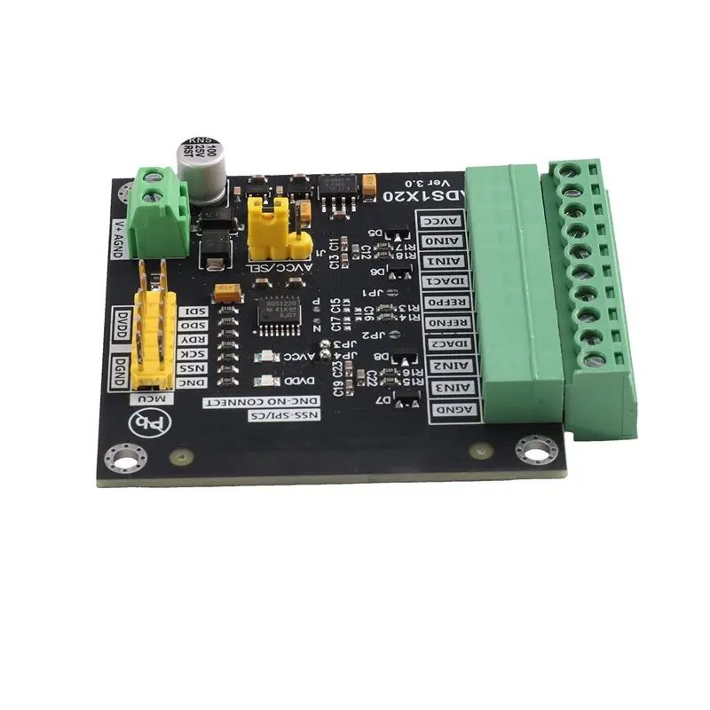 【STABLE QUALITY】 ADS1220 24-Bit ADC Module For Industrial Weighing