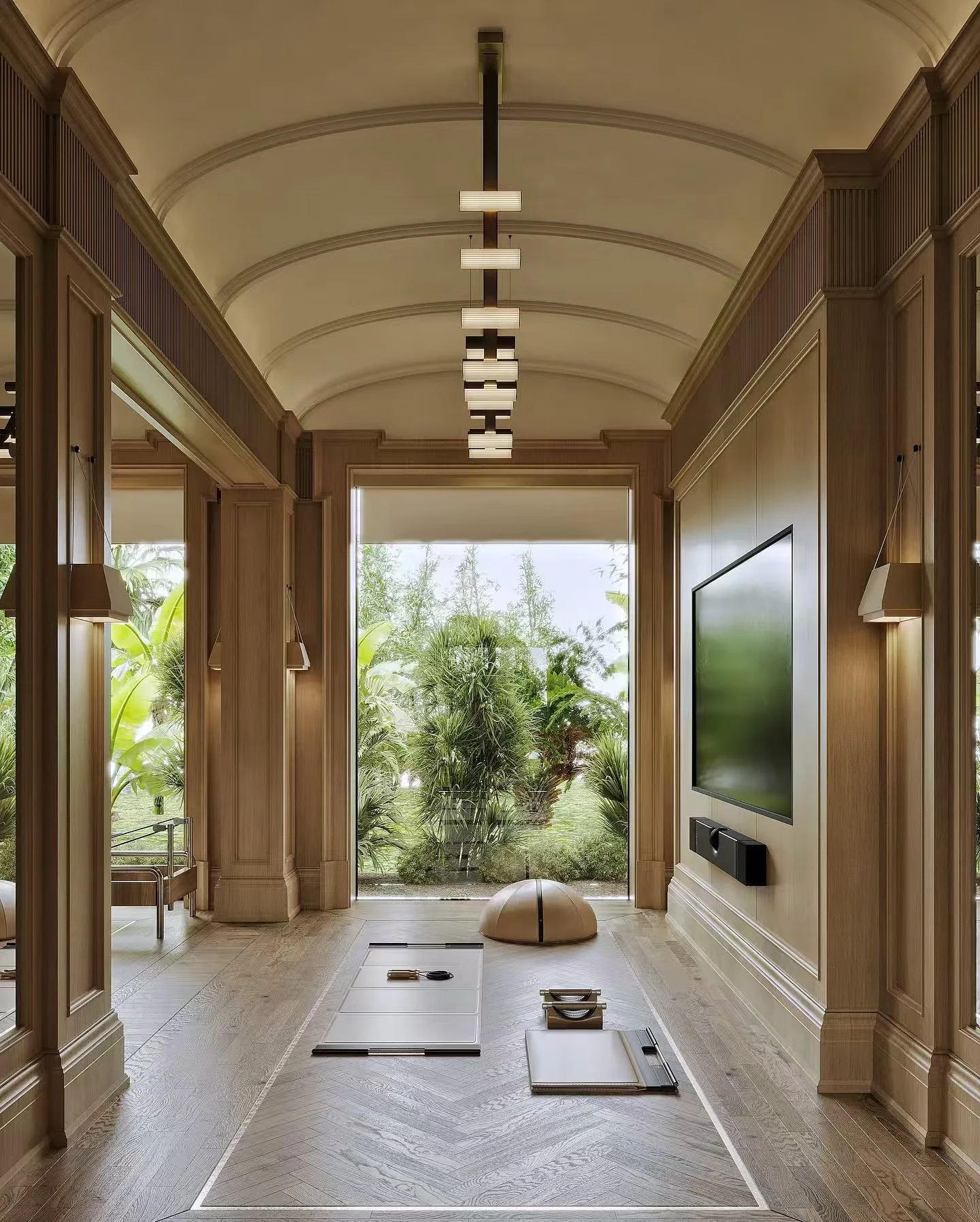 2025 New Post-Modern Ceiling Pendant Lights Black Home Decoration Understated Luxury Design Main Lamps For Living Room