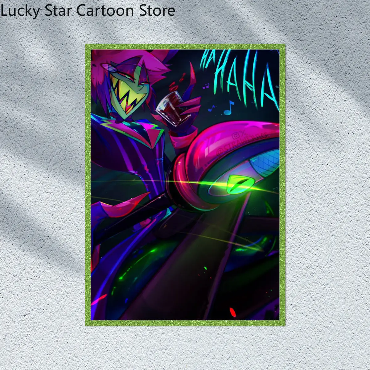 Juego sin atributos Cosplay papel de colores doble Flash tarjeta de Color cebolla plateada marco de fotos adorno tarjeta regalo de Halloween