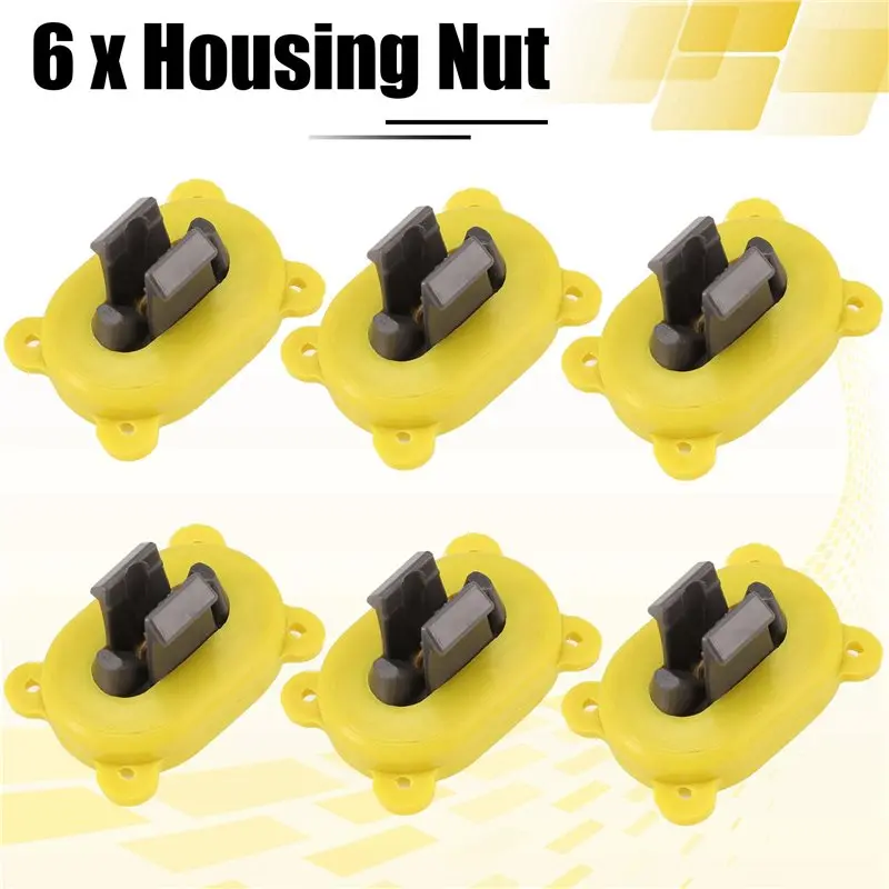 Efficientt-36X 291004813 Housing Nut M6 For BRP Seadoo RXT GTX GTI GTX RXP WAKE FISH GTR 155 230 300 90 170 130 - view 3