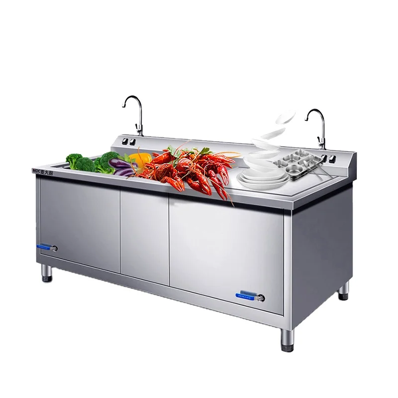 Restaurant Electric Automatic Industrial Dish Washer Ultrasonic Commercial Dishwashing Machine for Professional Kitchen Tool