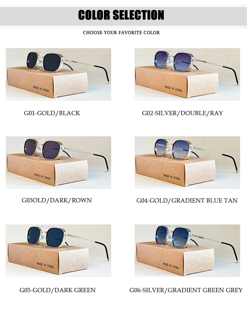 Fashion Square Sunglasses Women Trendy Vintage Glasses Luxury Sunglass Men Dropshipping Lunette Soleil Femme Zonnebrillen Dames – Detail 16
