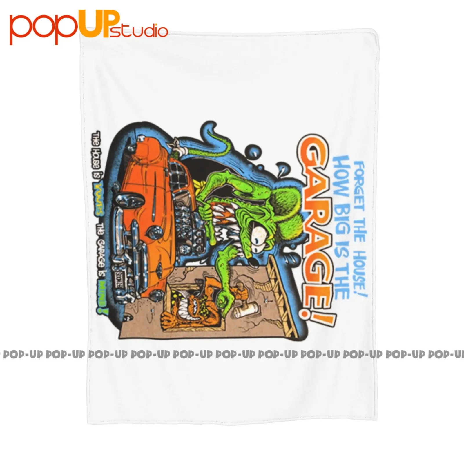 Rat Fink Forget The House Ed Big Daddy Roth Ultra-Soft Blanket Quilt Winter Sofa Cover Bed Covers