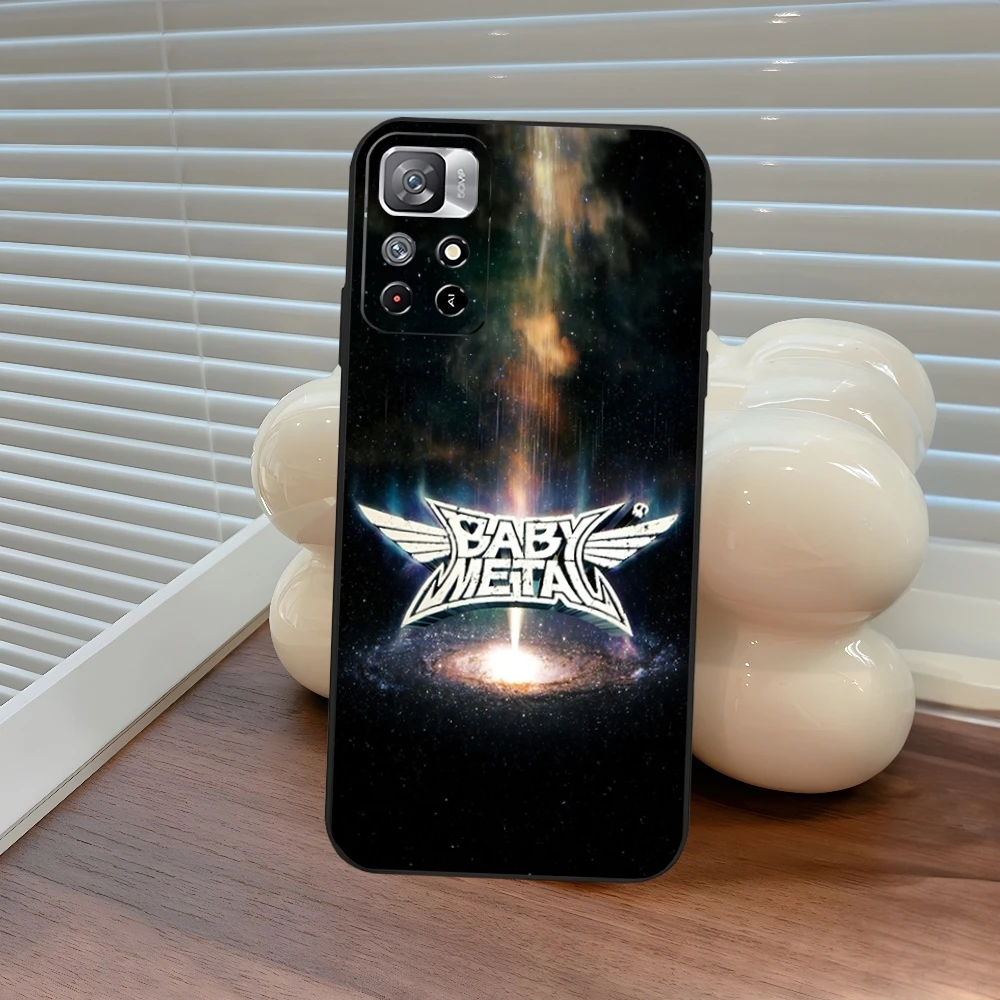 B-BABYMETAL R-Rock Band Phone Case for Xiaomi Redmi Note 14 12 11 13 9 Ultra 10 Lite POCO F4 F5 X5 Pro Plus Cover