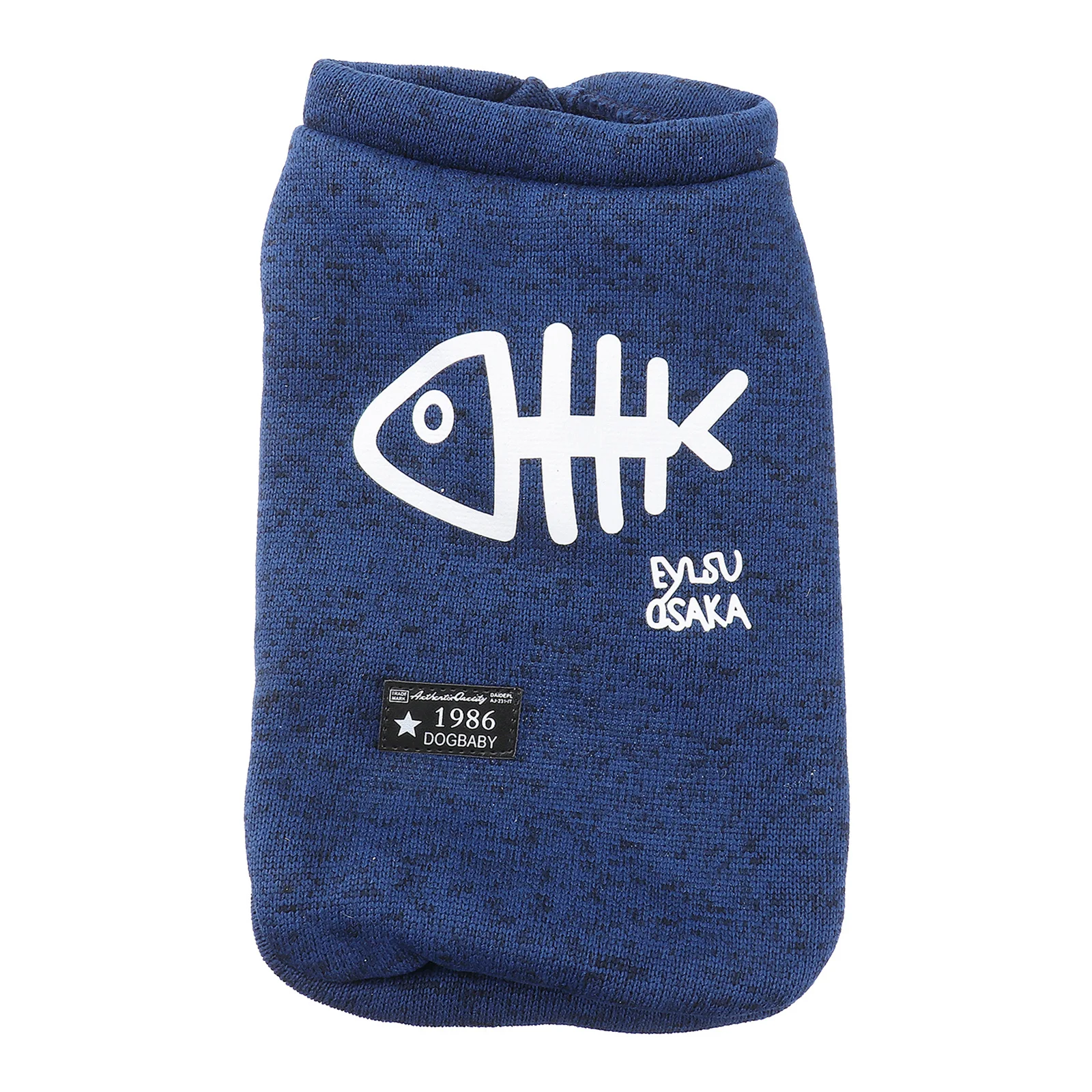 

Pet Dog Knitwear Sweater Xxl Blue Warm Knitted Clothes Winter Coat for Dogs Cats Puppy Sweater Cold Weather