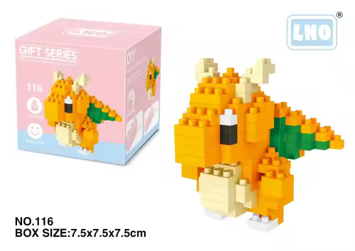Pokemon Small Blocks Nanoblock Charizard Kyogre Groudon Rayquaza Model Education Graphics Toys for Kids Birthday Gift Toys - Image 44