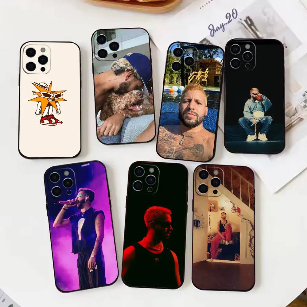 

Singer Mora Estrella Paraiso M-Mora Phone Case For iPhone17,16,15,14,13,12 Plus,Max Soft Silicone Black Cover