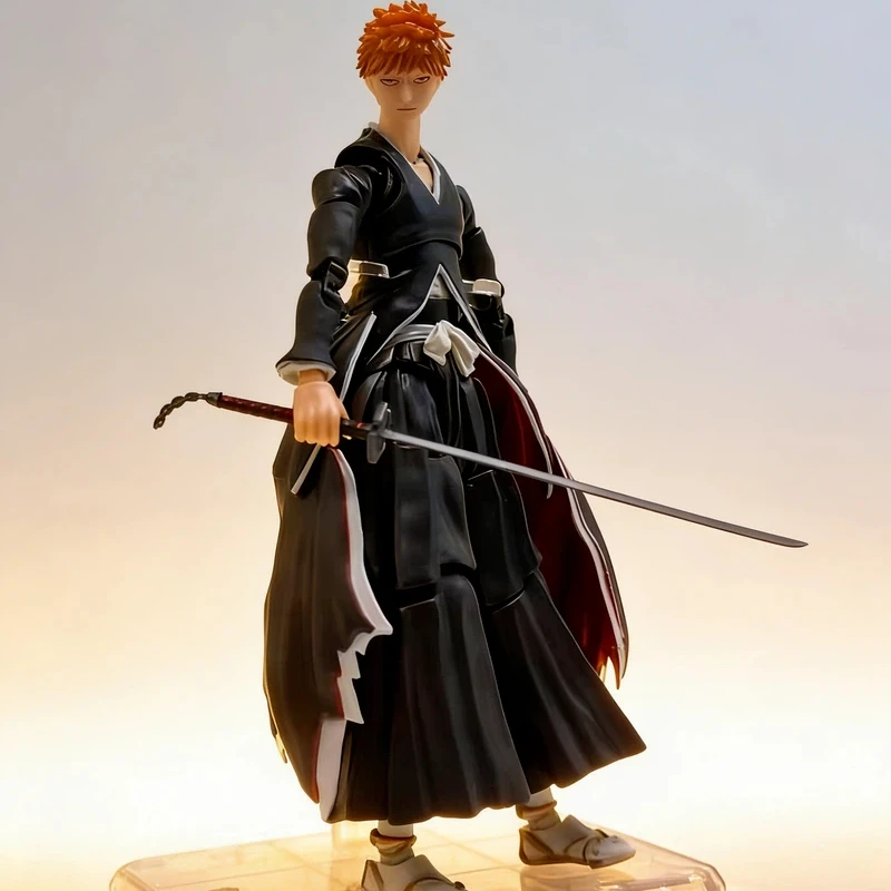 

Подвижная фигурка Ичиго Куросаки, аниме-фигурка со сменными деталями, коллекционная модель для декора, для фанатов Bleach
